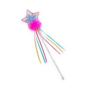 GLITTER RAINBOW WAND FUSHIA