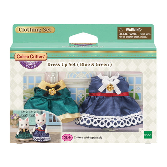 Dress Up Set (Green & Blue)