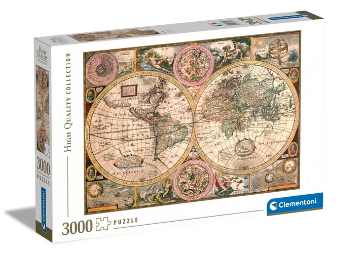 Old Map 3000pc