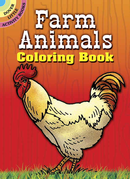 Farm Animals Coloring Book