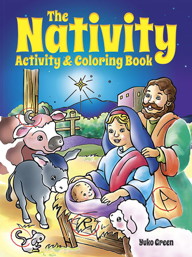 Nativity Activity & Coloring Book