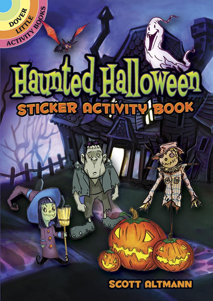 Haunted Halloween Sticker Activity Book