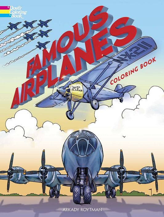 Famous AirplanesColoring Book