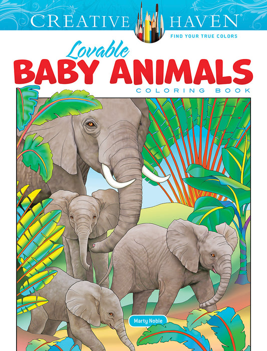 Loveable Baby Animals Coloring Book