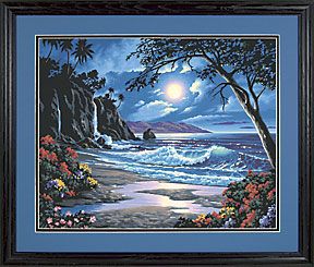 MOONLIT PARADISE 20X16"