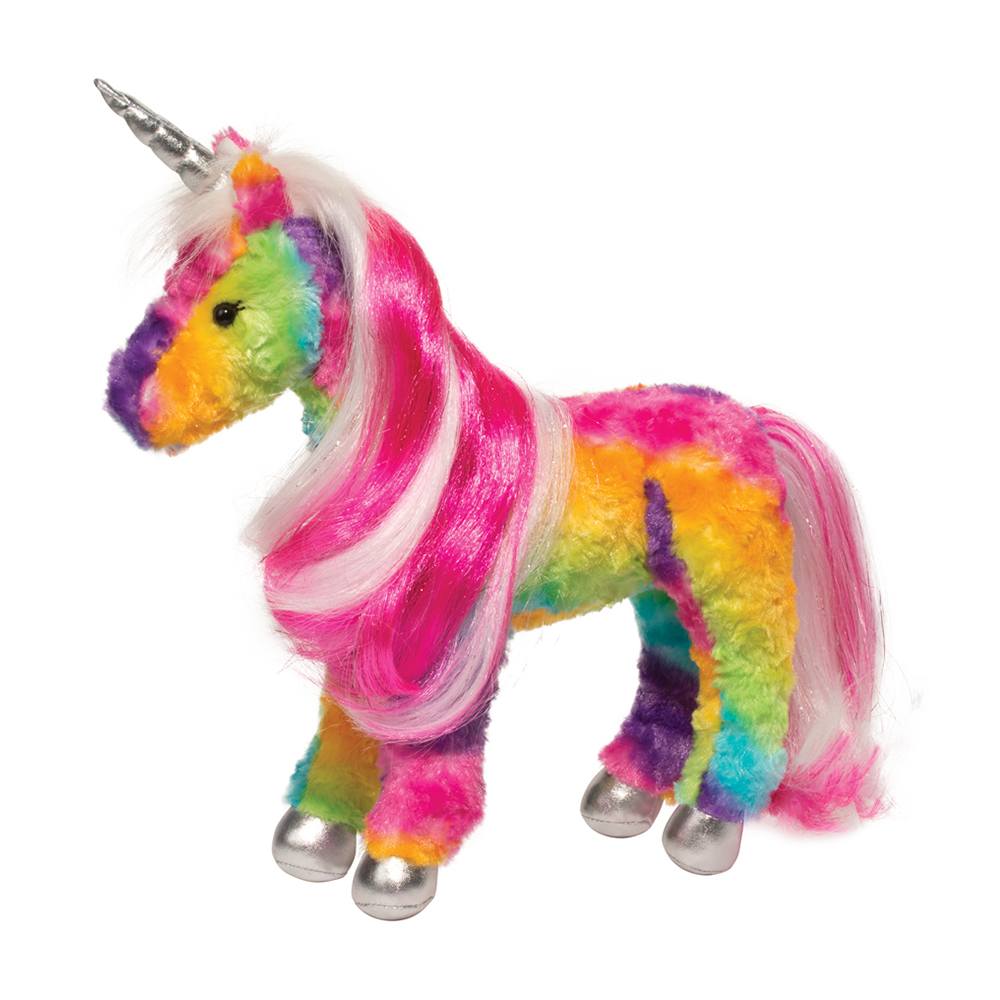 Joy Rainbow Unicorn with Brush