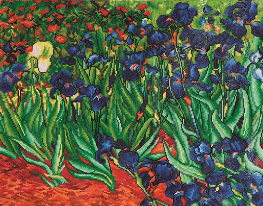 Diamond Dotz Van Gogh Irises 28X22".