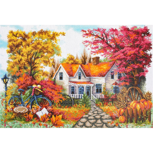 Diamond Dotz Autumn Days 38.6X27.1"