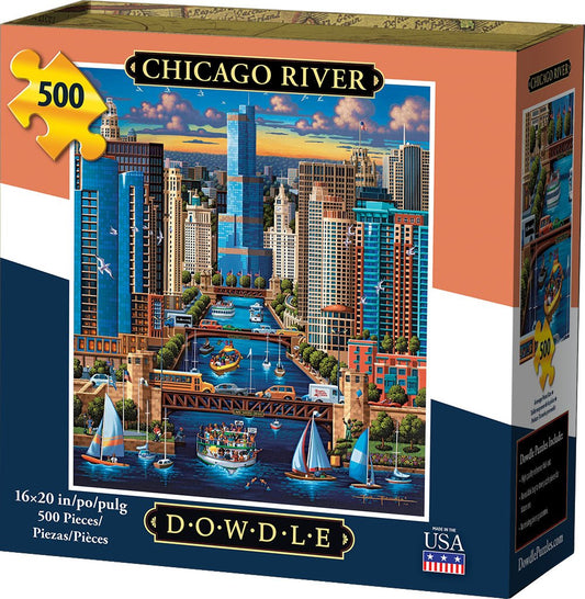 Chicago River 500pc