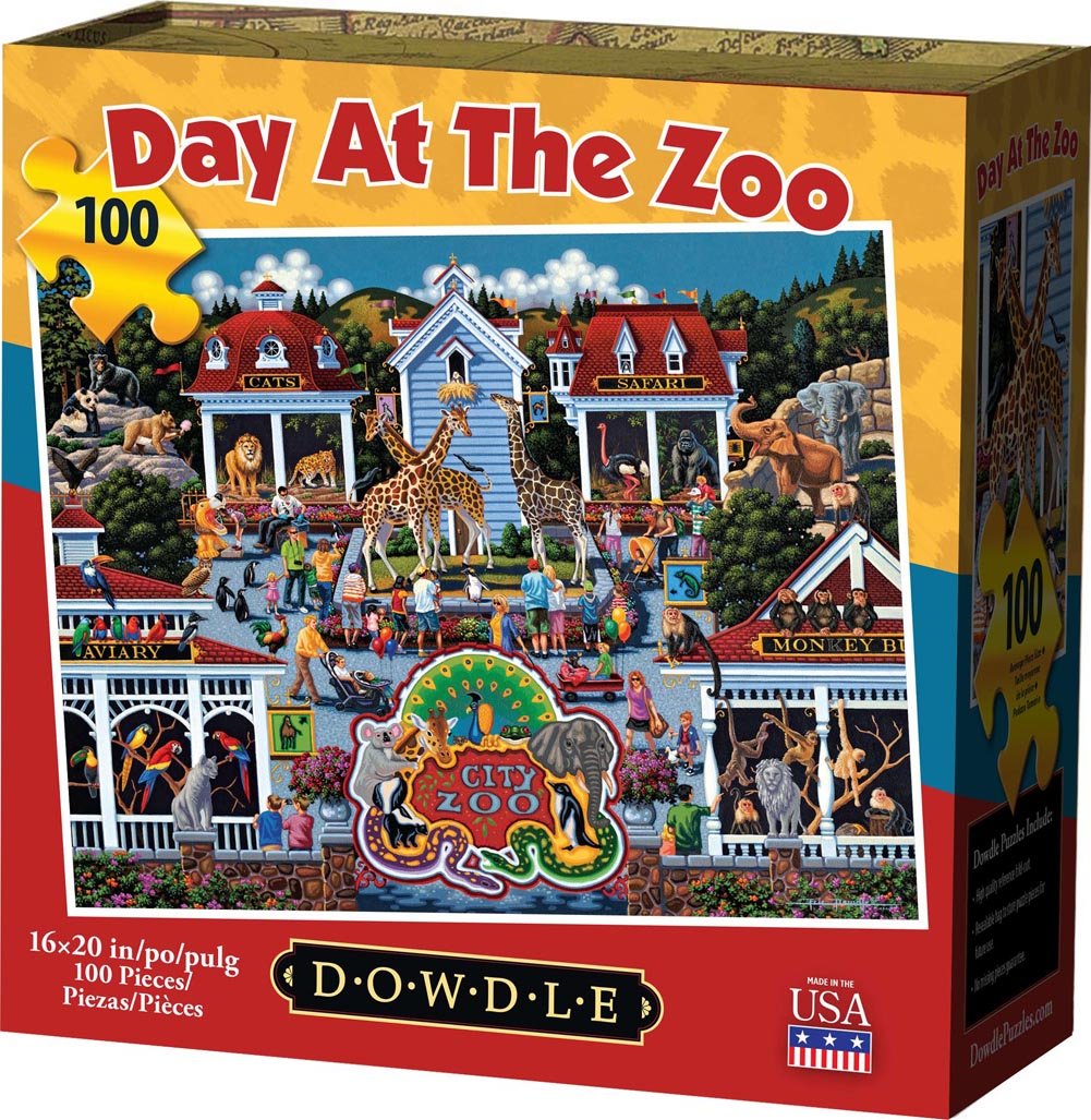 A Day at the Zoo 100pc