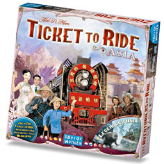 Ticket to Ride Asia (Map 1)