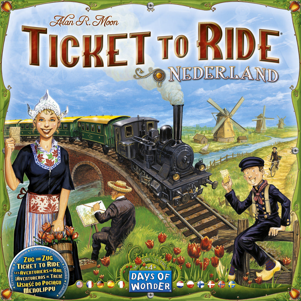 Ticket to Ride Netherland (Map 4)