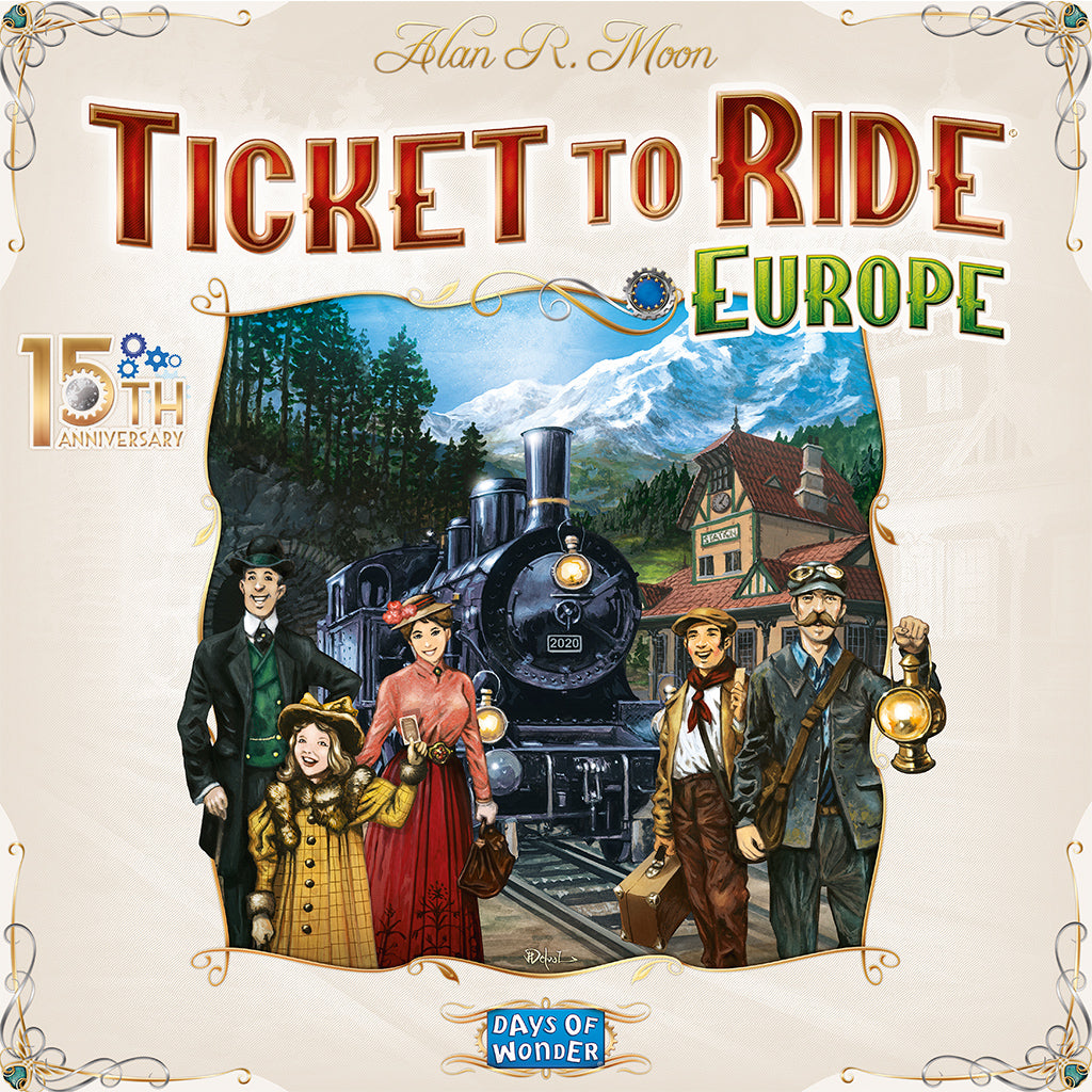 Ticket to Ride Europe 15th Anniversary