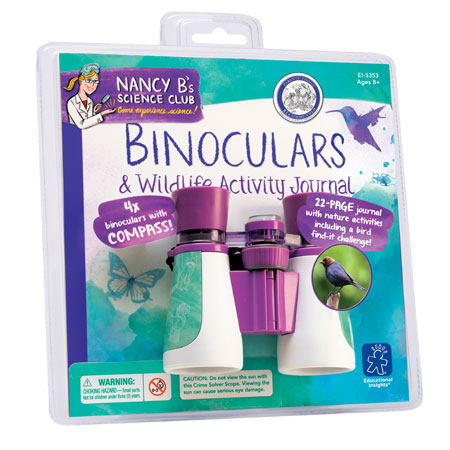 NANCY B'S BINOCULARS & WILDLIFE JOURNAL