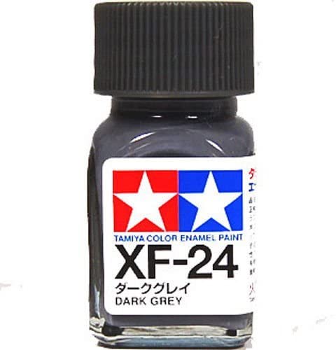 Dark Grey Enamel Paint 10ml