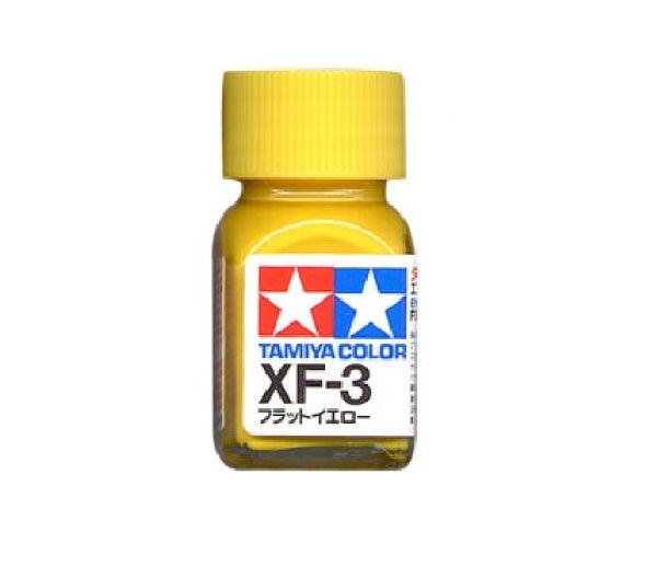 Flat Yellow Enamel Paint 10ml