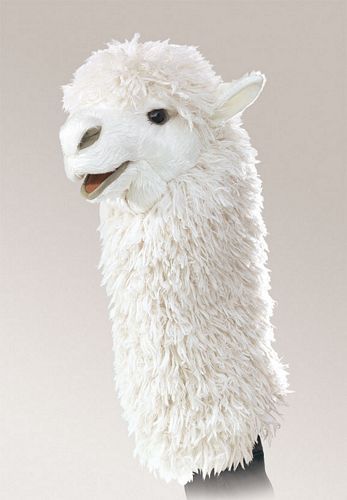 ALPACA STAGE PUPPET