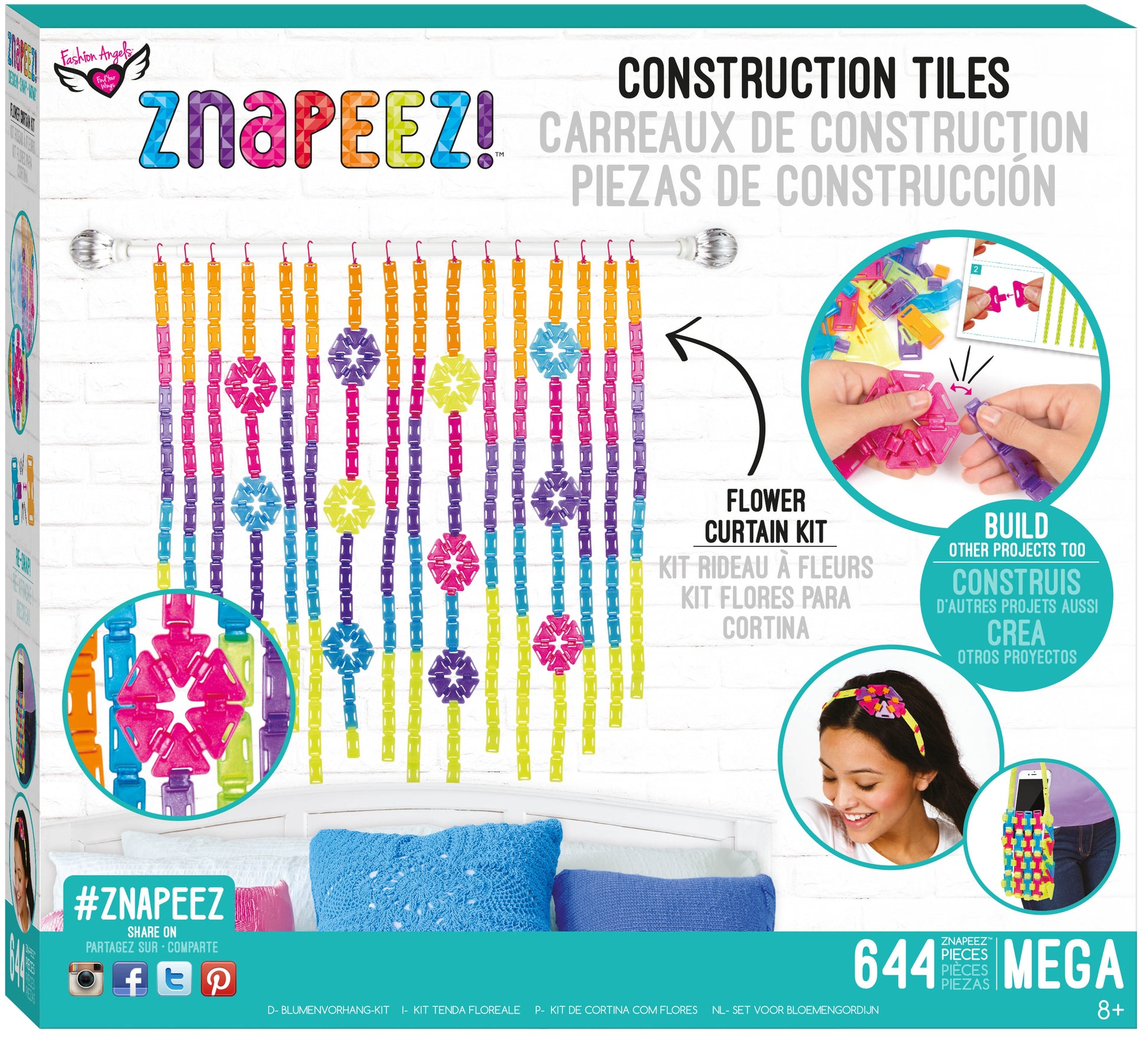 Znapeez! Flower Curtain Kit