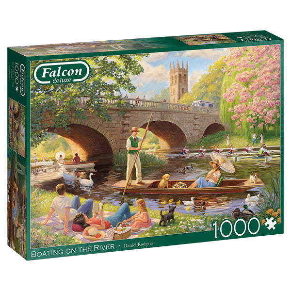 Boating on the River 1000pc