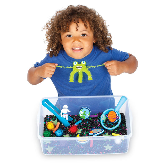 Sensory Bin Outer Space