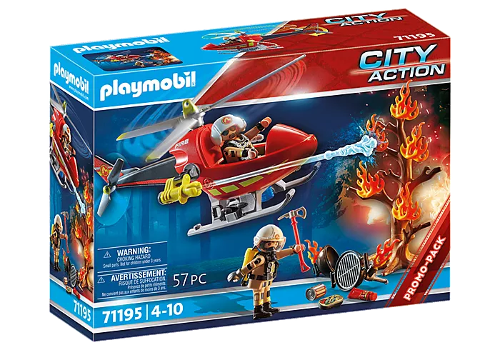 City Action Fire Rescue Helicopter