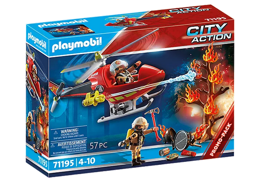 City Action Fire Rescue Helicopter