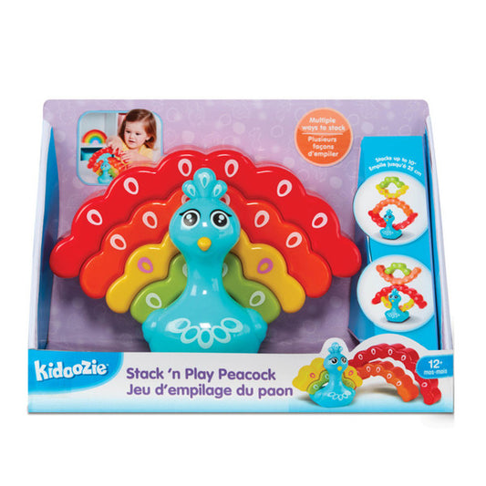 Kidoozie Stack 'n Play Peacock