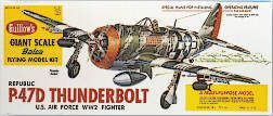 P-47D THUNDERBOLT BALSA KIT