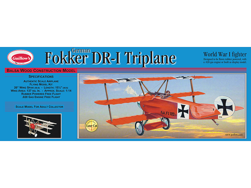 FOKKER DR-1 TRIPLANE