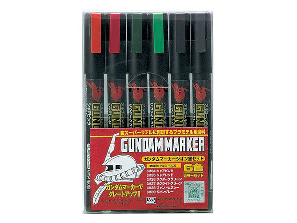 Gundam Marker Zeon Set