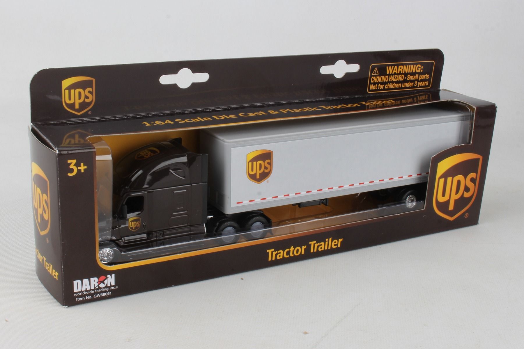 UPS Tractor Trailer 1/64