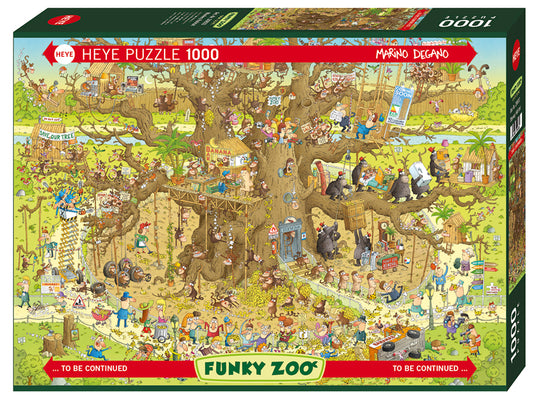 Monkey Habitat 1000pc