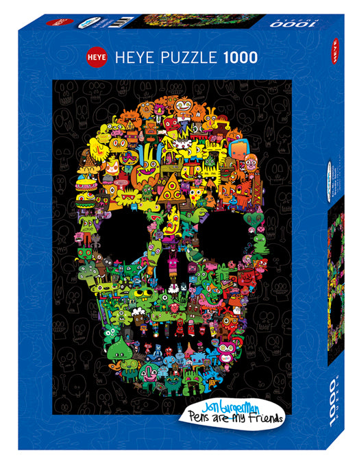 Doodle Skull 1000pc