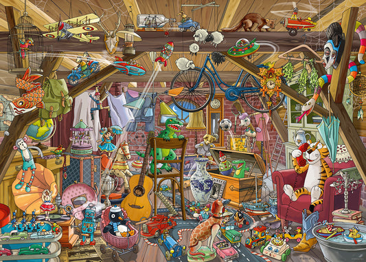 In the Attic 1000pc