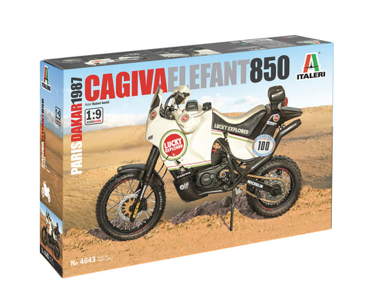 Cagiva Elephant 850 Paris Dakar 1987 1/9