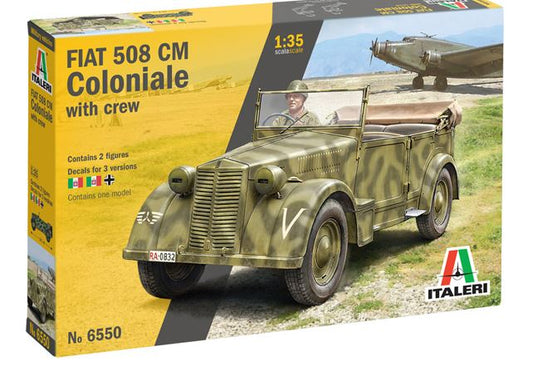 Fiat 508 CM Coloniale with Crew 1/35