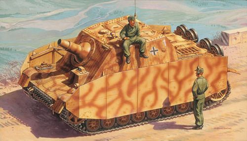 STURMPANZER IV BRUMMBAR SD. KFZ.166 1/72