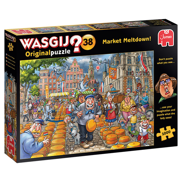 Wasgij! Market Meltdown! #38 1000pc