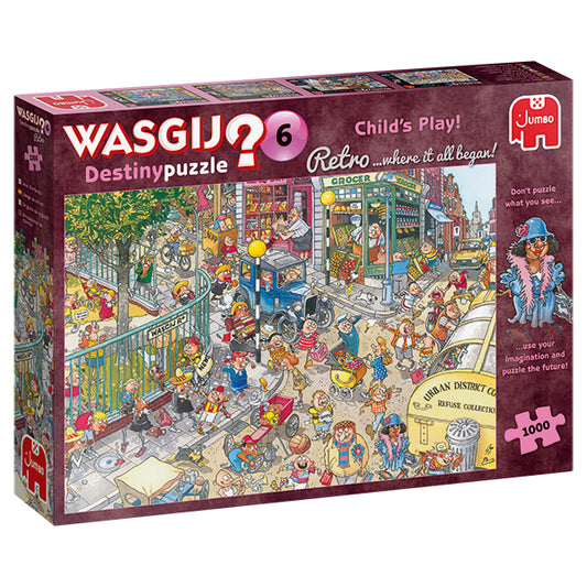 Wasgij? Retro Child's Play! #6 1000pc