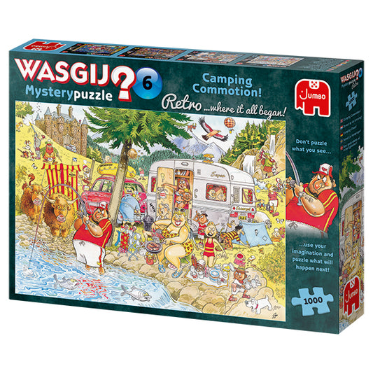 Wasgij? Retro Camping Commotion!  1000pc