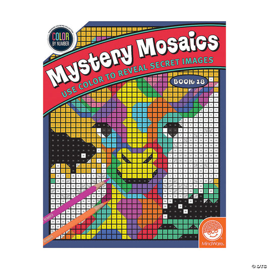 Color by Number Mystery Mosaics Book 18