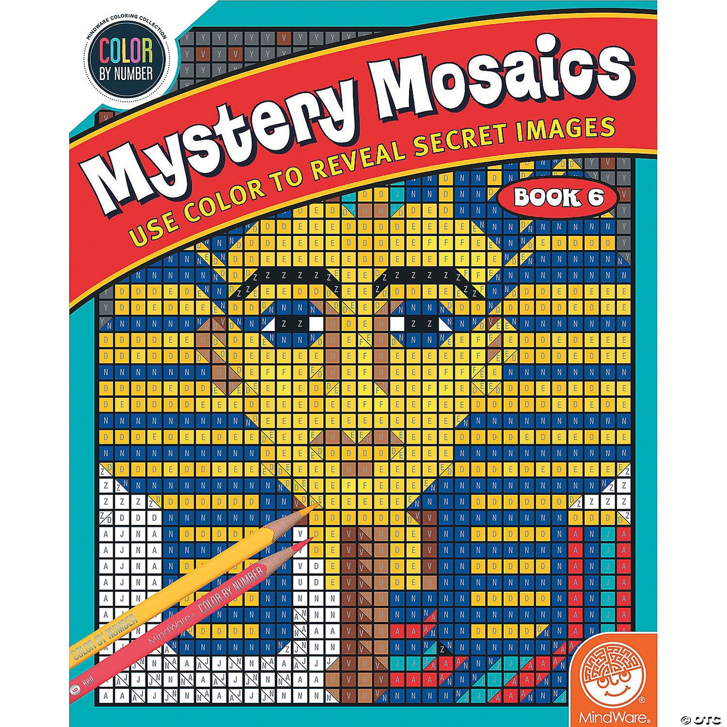 Color by Number Mystery Mosaics Book 6