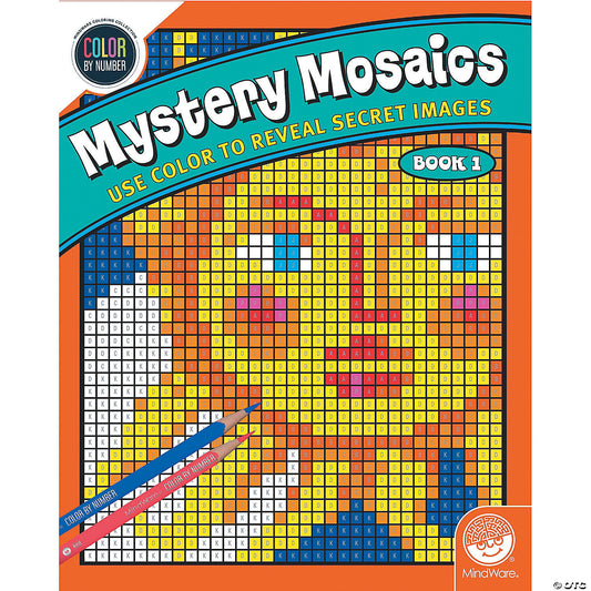 Color by Number Mystery Mosaics Book 1