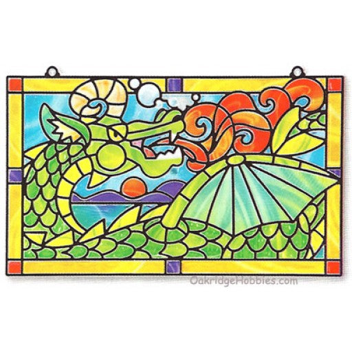 Stained Glass Dragon