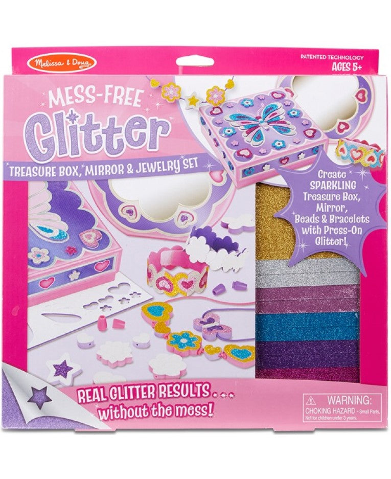 Mess Free Glitter Treasure Box, Mirror