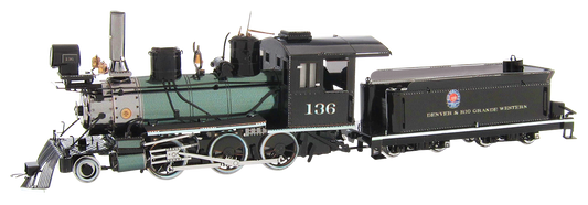 Metal Earth Wild West 2-6-0 Locomotive