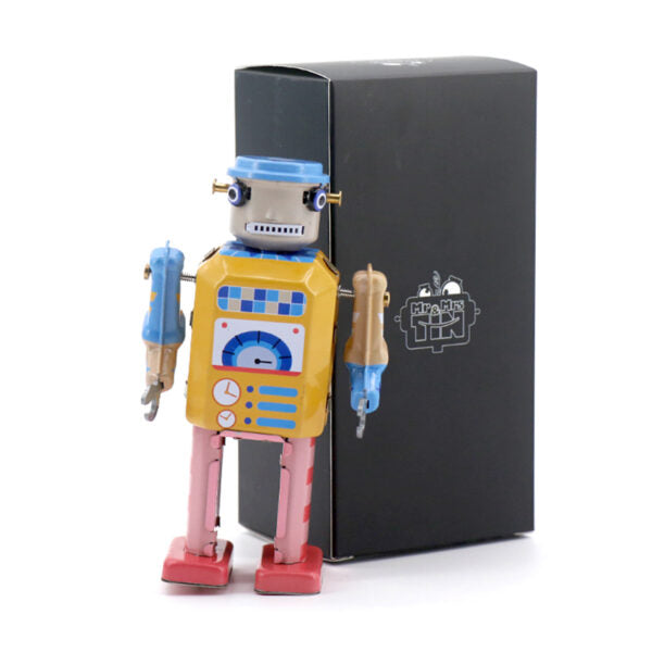 Mr & Mrs Tin Electro Bot