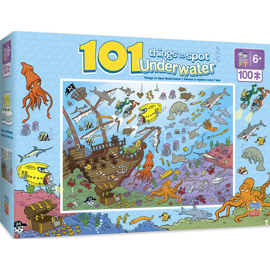 101 Things Underwater 100pc