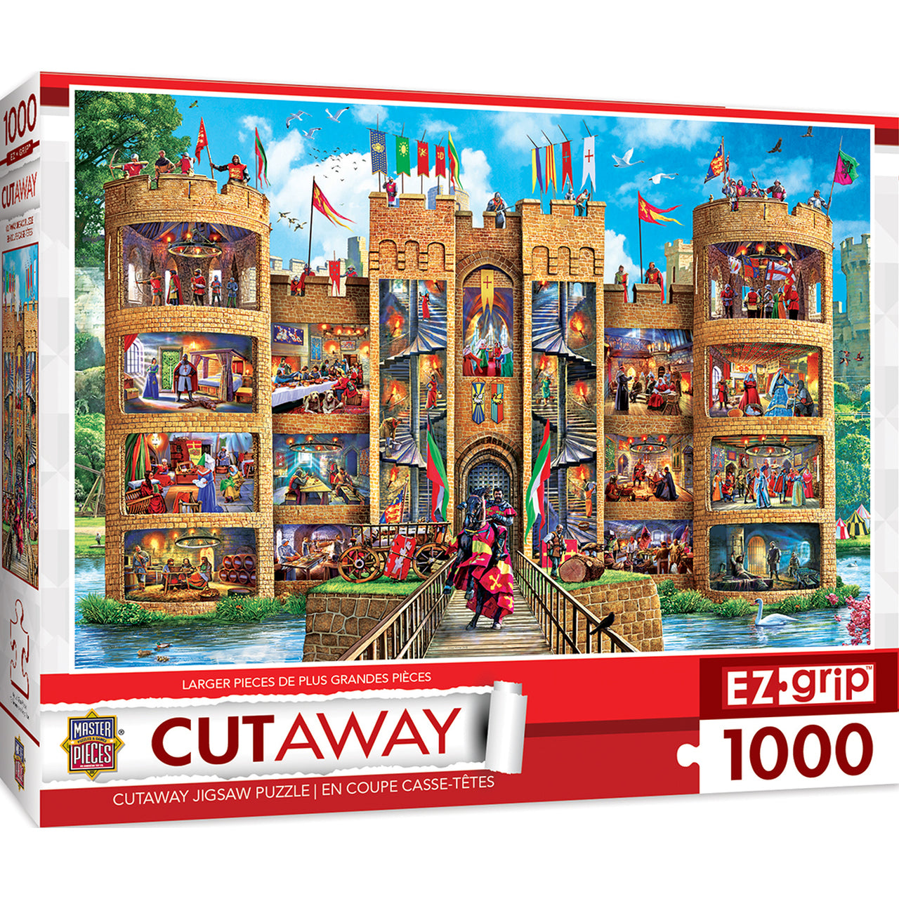 Medieval Castle 1000pc Ez-Grip