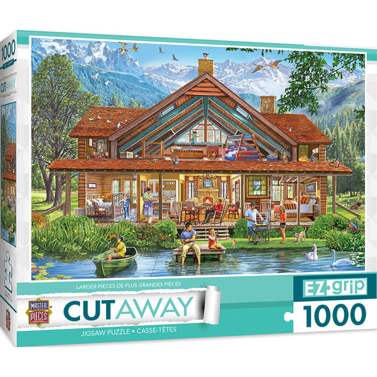 Camping Lodge 1000pc Ez-Grip